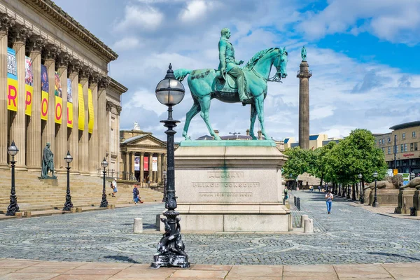 George Hall Simbolo Della Città Liverpool — Foto Stock