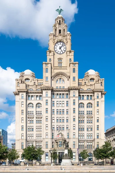 Royal Liver Building Símbolo Ciudad Liverpool — Foto de Stock
