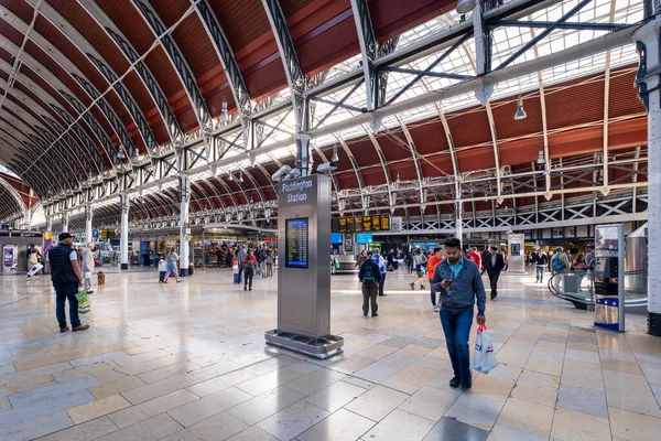 Stazione Ferroviaria Paddington Londra — Foto Stock