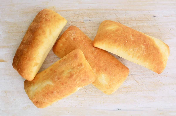 Taze pişmiş ciabatta çubukları — Stok fotoğraf