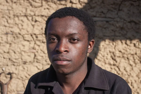 Mbabane Swaziland July Portrait Young Unidentified Swazi Man July 2008 — Stock Photo, Image