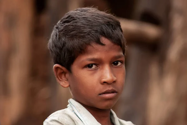 Raxaul India Unidentified Indian Boy Street Circa November 2013 Raxaul — Stock Photo, Image