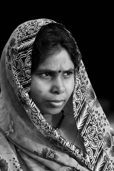 Raxaul Indien Unbekannte Inderin Raxaul Bundesstaat Bihar Indien November 2013 — Stockfoto