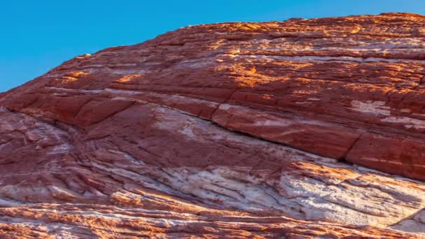 Images Paysages Mouvement Lentement Dans Parc National Vallée Feu — Video