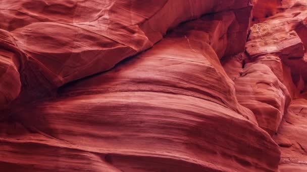 Imágenes Paisajes Ondulados Cañón Antelope Arizona — Vídeos de Stock