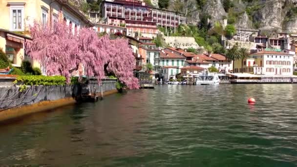 Limone Sul Garda Italy April 2015 Πλάνα Του Limone Sul — Αρχείο Βίντεο