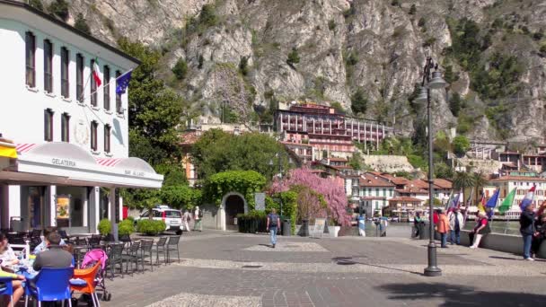 Limone Sul Garda Italie Avril 2015 Images Limone Sul Garda — Video