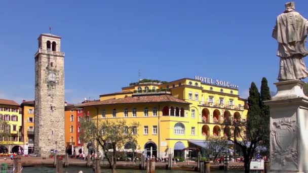 Riva Del Garda Italy April 2015 Πλάνα Που Καταγράφηκαν Στις — Αρχείο Βίντεο