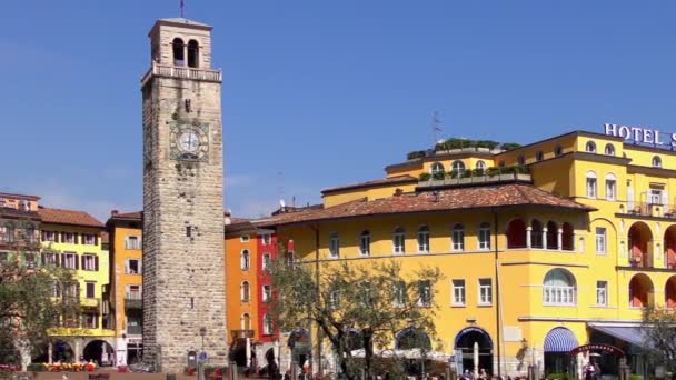 Riva Del Garda Itália Abril 2015 Filmagem Gravada Abril 2015 — Vídeo de Stock