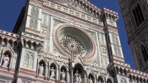 Cattedrale Santa Maria Del Fiore English Cathedral Saint Mary Flower — Stock Video