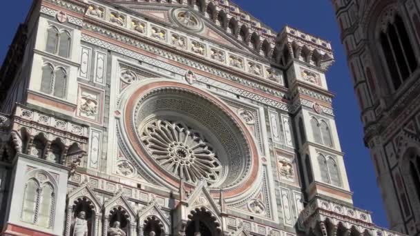 Cattedrale Santa Maria Del Fiore English Cathedral Saint Mary Flower — Stock Video