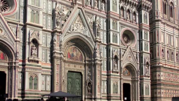 Der Cattedrale Santa Maria Del Fiore Deutsch Kathedrale Der Heiligen — Stockvideo