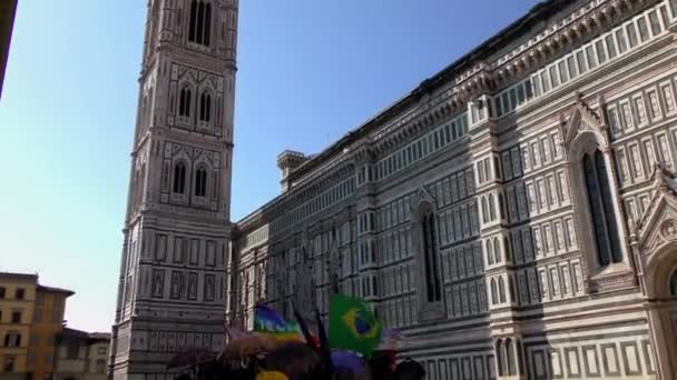 Cattedrale Santa Maria Del Fiore Cathédrale Sainte Marie Fleur Florence — Video