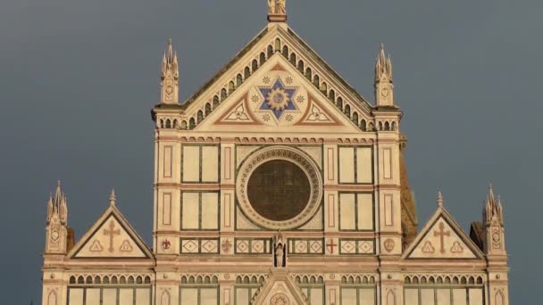 Bazilika Santa Croce ve Florencii, záběry 4K