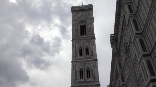 Cattedrale Santa Maria Del Fiore Inglês Cathedral Saint Mary Flower — Vídeo de Stock