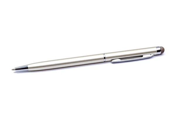 Шариковая ручка изолирована на белом — стоковое фото