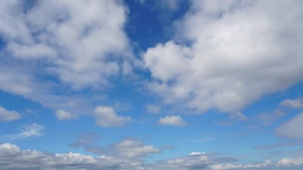 Uçan Bulutların Zaman Atlamalı — Stok video
