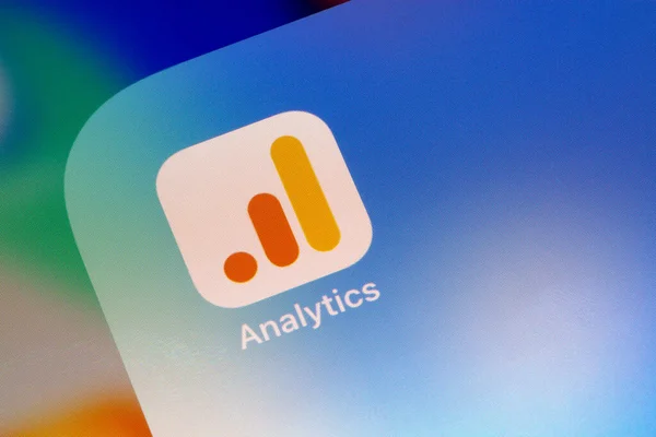 Ostersund Zweden Okt 2020 Google Analytics App Icoon Google Analytics — Stockfoto