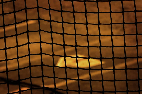 Beyzbol ev plae ve atış siperi chainlink çit teli