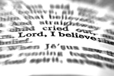 Manevi rehberlik Kutsal İncil ve peygamberler