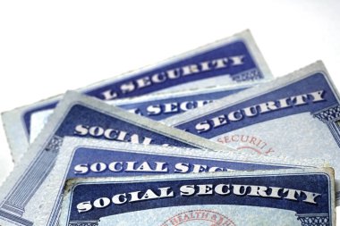 ABD kimlik ve emeklilik kartları