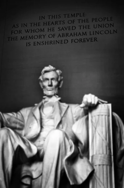 Abraham Lincoln Memorial Washington — Foto Stock