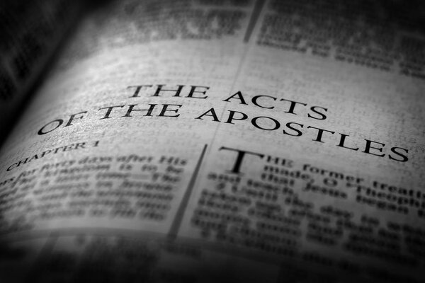 Bible New Testament Christian Teachings Gospel Acts of Apostles