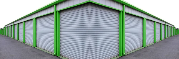 Storage Units with Sliding Doors — Stock Photo, Image