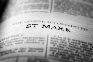 İncil Yeni Ahit Hıristiyan Gospel St Mark Saint