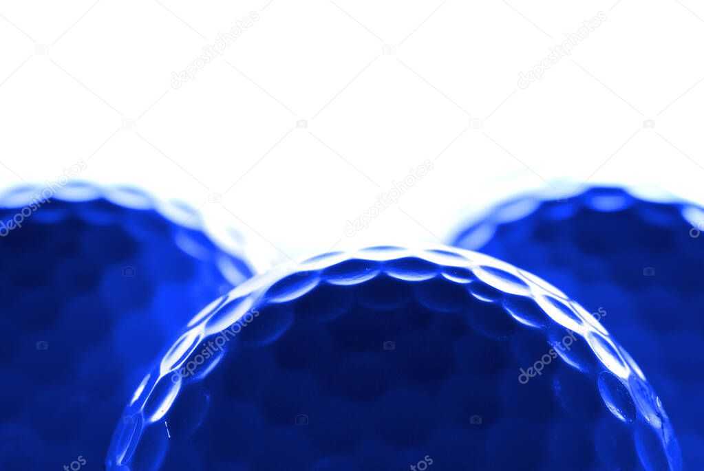 Golf Ball for sports and recreation to be healthy athletics closeup close up macro detail