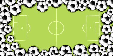 futbol futbol topu futbol futbol sahası karşı oluşan çerçeve