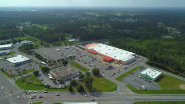 Lake City, Fl, Amerika Birleşik Devletleri - 6 Haziran 2018: Hava dron görüntüleri Lake City Florida