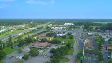 Lake City, Fl, Amerika Birleşik Devletleri - 6 Haziran 2018: Hava dron görüntüleri Lake City Florida