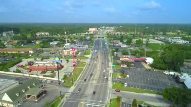 Lake City, Fl, Amerika Birleşik Devletleri - 6 Haziran 2018: Hava dron görüntüleri Lake City Florida