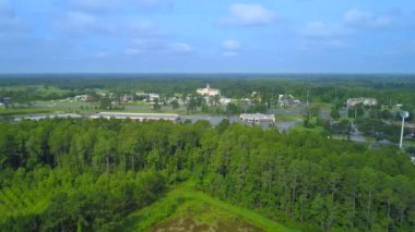 Lake City Florida ABD Hava dron görüntüleri
