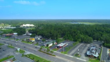 Lake City Florida ABD Hava dron görüntüleri