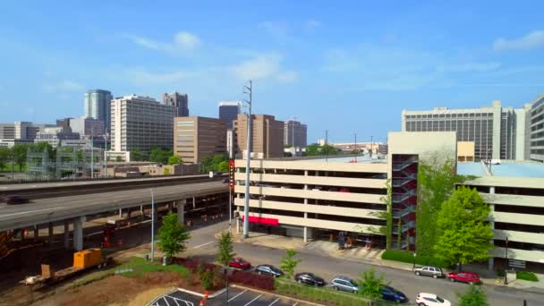 Birmingham Amerika Birleşik Devletleri Haziran 2018 Şehir Merkezinde Birmingham Alabama — Stok video