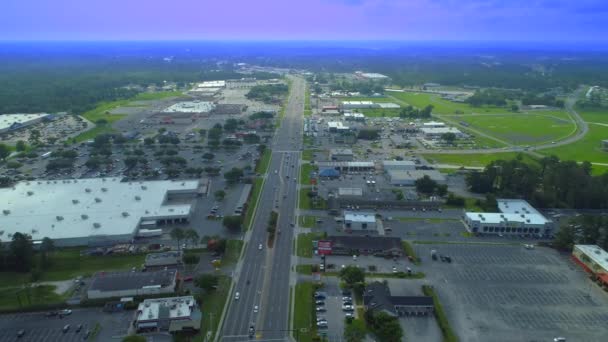 Lake City Florida Usa Légi Drone Felvétel — Stock videók