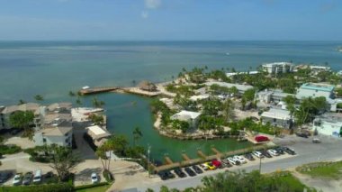 Key West Florida ABD Hava dron görüntüleri