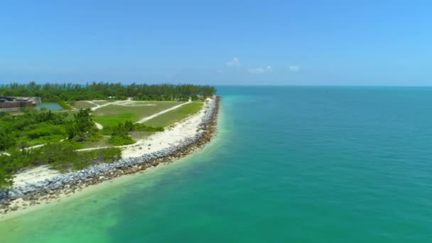 米国フロリダ州キーウェストの空中ドローン映像 — ストック動画