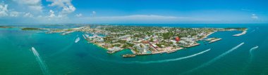 Key West Florida ABD Hava Panoraması