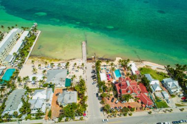 Hava dron görüntü Simgesel Yapı tatil Key West Florida ABD