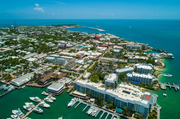 Luchtfoto Drone Foto Van Key West Florida Usa — Stockfoto