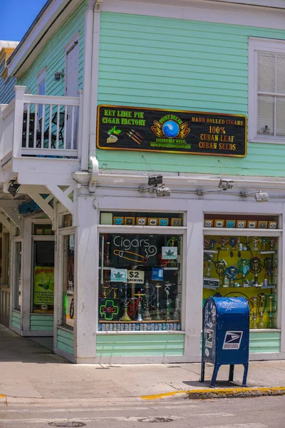 Key West Florida Usa June 2018 Foto Jalan Musim Panas — Stok Foto