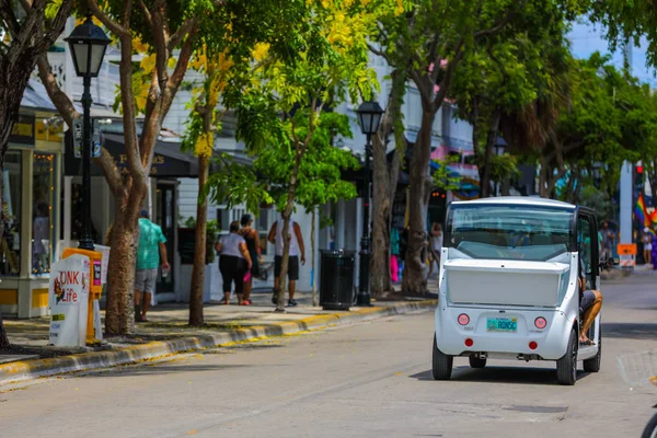 Key West Floryda Usa Czerwca 2018 Czas Letni Ulicy Zdjęcia — Zdjęcie stockowe