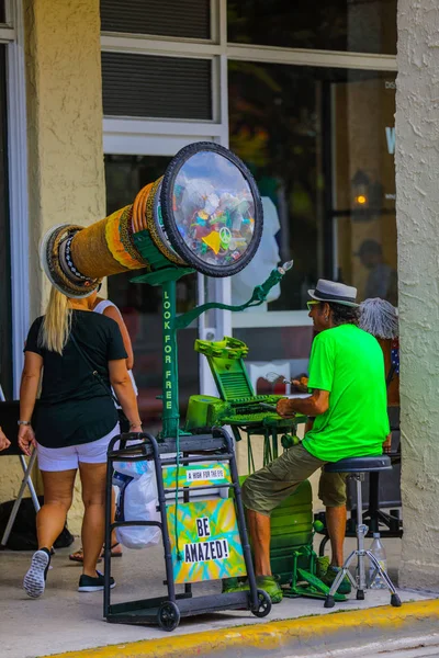 Key West Florida Usa June 2018 Foto Jalan Musim Panas — Stok Foto