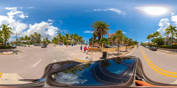 Key West Florida Usa Června 2018 360Vr Obrázek Kulové Key — Stock fotografie