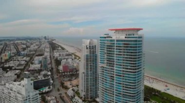 Hava Miami Amerika Birleşik Devletleri 4k dron video