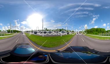 Florida Keys 5.2 k 360vr küresel görüntüleri ile sürüş
