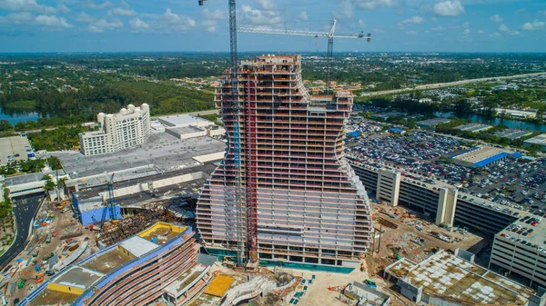 Fort Lauderdale Usa June 2018 Aerial Hardrock Casino Fort Lauderdale — Stock Photo, Image
